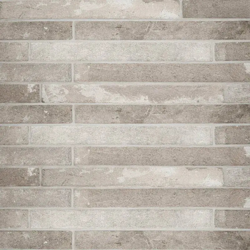 Capella Brick Look 2" X 18" Matte Porcelain Floor and Wall Tile