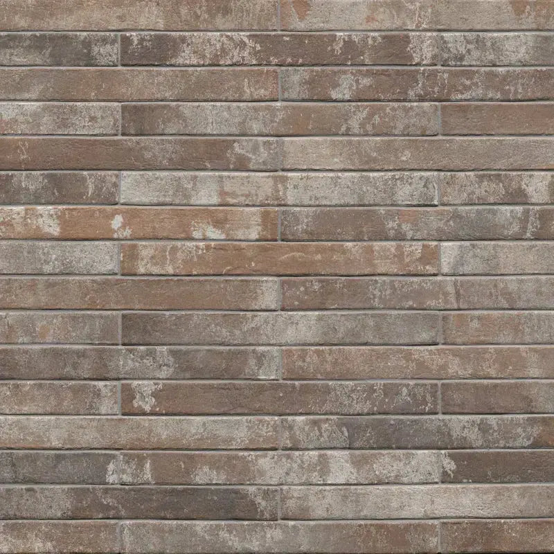 Capella Brick Look 2" X 18" Matte Porcelain Floor and Wall Tile