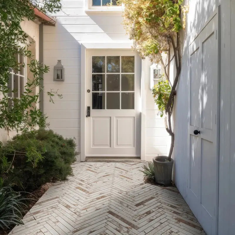 Capella Brick Look 2" X 18" Matte Porcelain Floor and Wall Tile